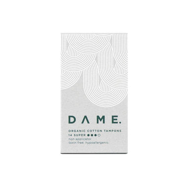 Organic Non-Applicator Super Tampons 14Ct